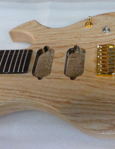 7-String Electric Guitar in Progress