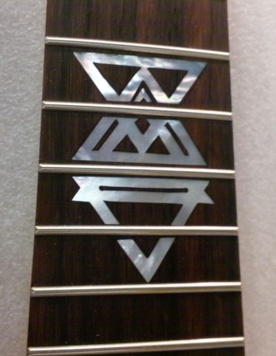 7-String Electric Inlay Detail