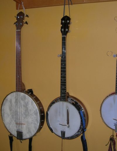 Bass Banjo, Standard 5-String Banjo, B flat Banjo