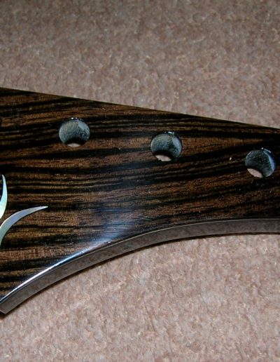 Electric Head Stock with Ebony laminate