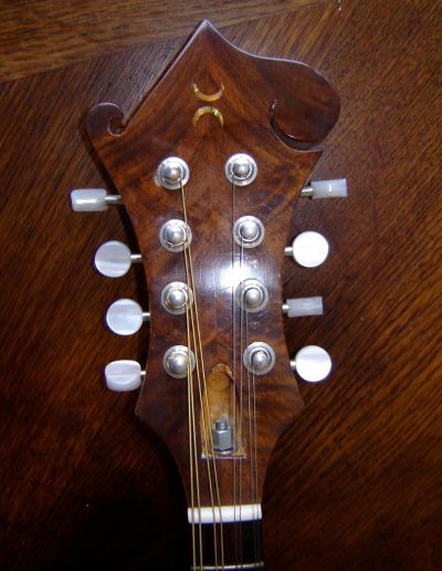 F-Style Mandolin Headstock