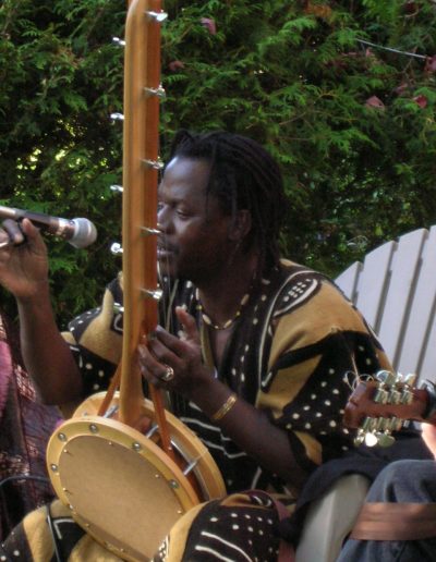 Jah Youssouf with Pattison 10-string N’goni