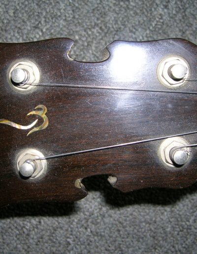 Abelone Inlay on Ebony