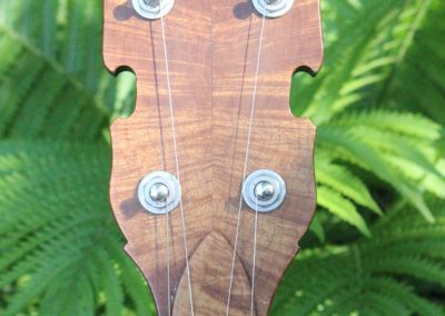 Bookmatched Maple Headstock