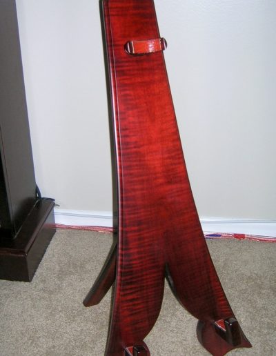 Curly Maple Guitar Stand