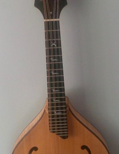 Curly Maple and Sitka Spruce A-Style Mandolin