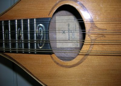 Flat Top Carved Back A-style Mandolin