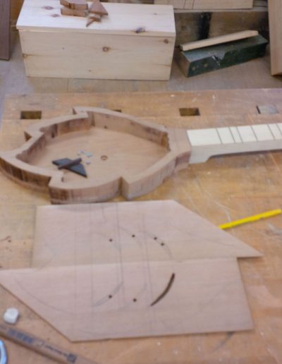 Willowbank School. Student Modified Dulcimer Instrument Project.