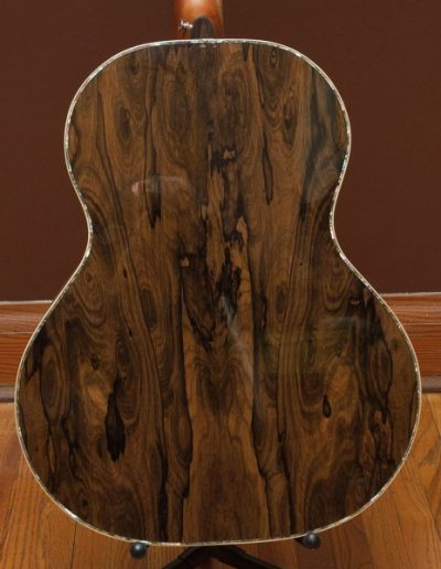 Ziricote Guitar Back